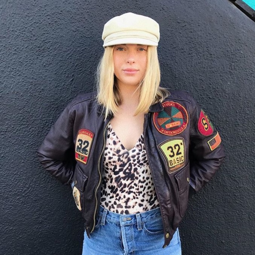 LF leather jacket